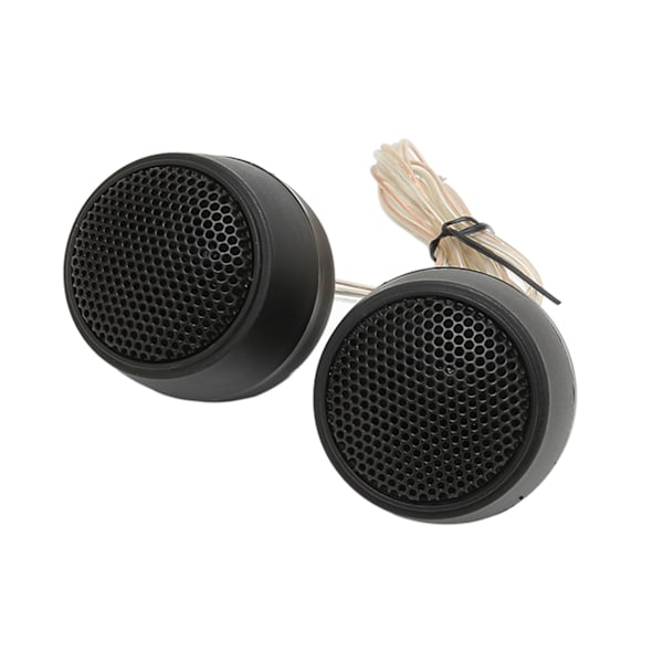 2 stk. Dome Diskant 10W 4 Ohm Høy Sensitivitet Flott Lydkvalitet Høyttaler for Bil Lydanlegg