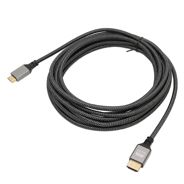 HD Multimedia Interface-kabel Hög Hastighet 4K 60Hz Vävd HD Multimedia Interface Hane till Hane Kabel för Dator TV-skärm 5M