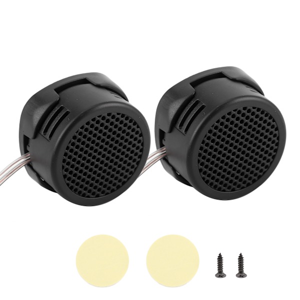 Portable Mini Car Tweeter Speaker Set - High Power 500W, 12V, Clear Loud Sound