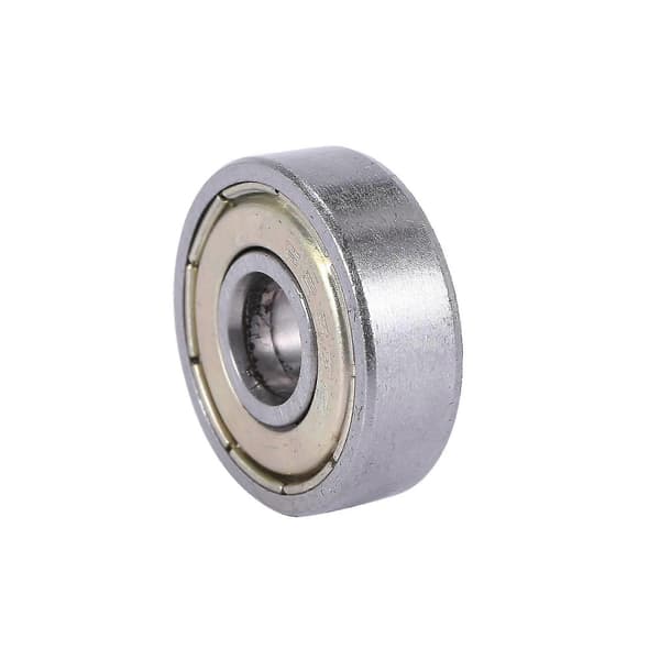 2x 626z dubbeltätade kullager 6x19x6mm kolstål silver