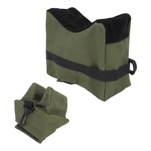 OD Green Shooting Rest Bag Combo - Fram och Bak Sandbag Shooting Rest Support