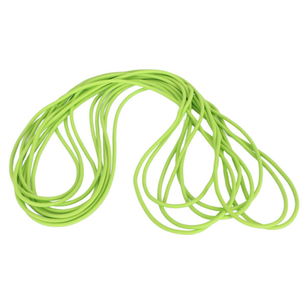 Solid latex elastisk tennistræningsstreng - Grøn 2,5 mm - Forbedre dine tennisfærdigheder