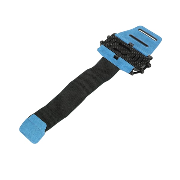 Mobiltelefonhållare för löpning Armband 360 Grader Rotera Smart Telefon Armband med Hörlurar Datakabel Lagringsskikt Vitality Blå Stor