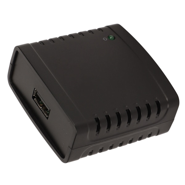 USB Print Server TCP IP LPR Print Server 10Mbps 100Mbps Standard RJ45 LAN Port USB Trådløs Utvider Deler 100‑240V EU Plugg