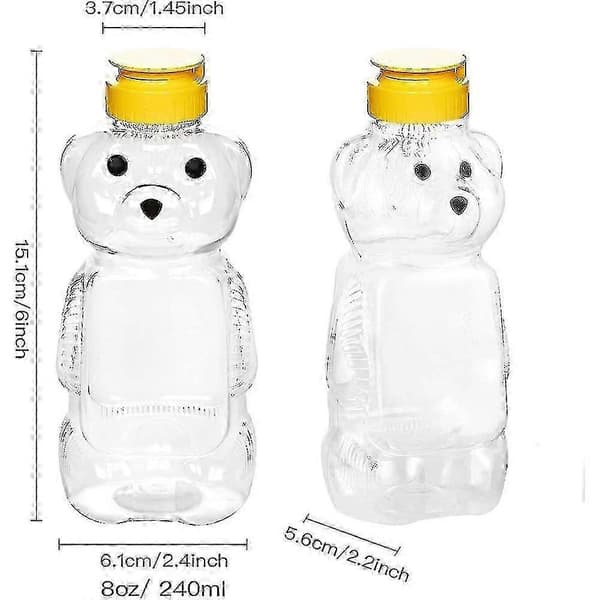 2 stk. Honey Bear Cup Klembar terapi og hjælpemiddel til særlige behov, spild- og lækagesikker