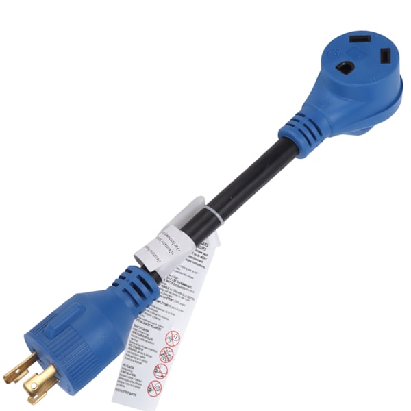Kannettava RV-virta-adapterin muuntokaapeli 30A - 30A 125V 10awg 3 johdinta ajoneuvojen lataamiseen
