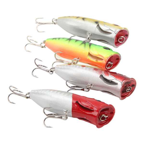 Realistiska 3D Eyes Hard Fishing Lures - Set med 4