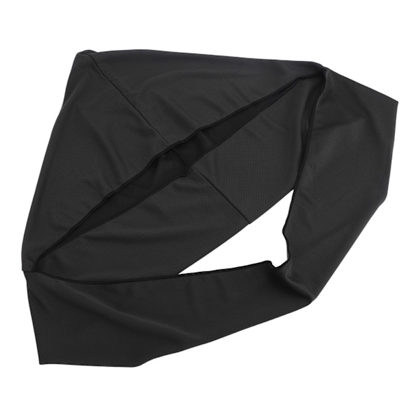 Øjeblikkelig kølende U-formet hættehåndklæde - mikrofiber, åndbar, solbeskyttelse, sort