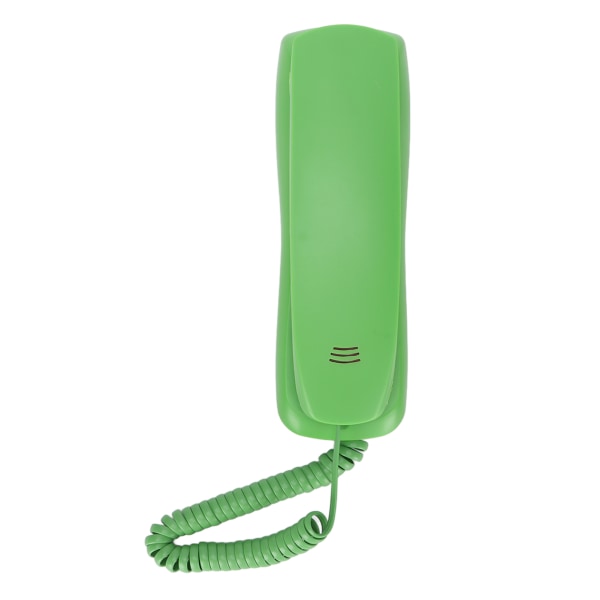 Kontorstelefon på luren fast telefon med tyst funktion Återuppringningsfunktion Musik ringsignal kompatibel med P/T DialingGreen