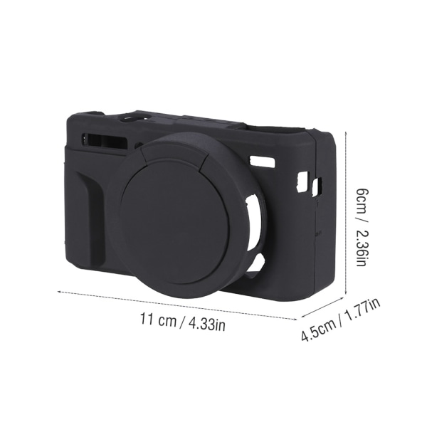 Canon G7XII/G7X Mark II mjuk silikon kamerafodral