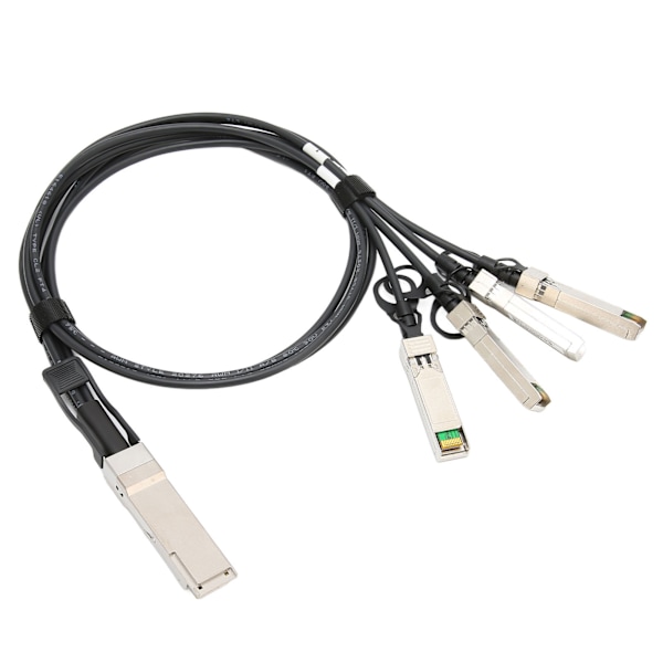 40G QSFP-kabel Hög Hastighet Bra Värmeavledning Högpresterande Kretsar 1M QSFP+ till 4 SFP+ 40G Kabel för Extreme för Entel
