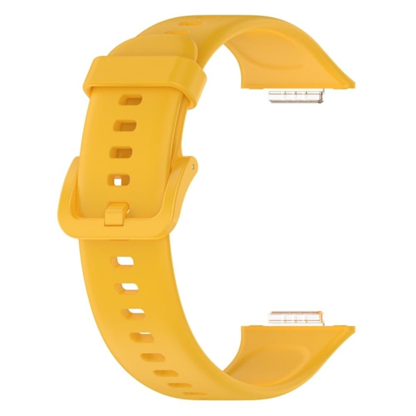 Smartwatch Ersättningsarmband Smartwatch Mjukt Silikonarmband för FIT2 Gul