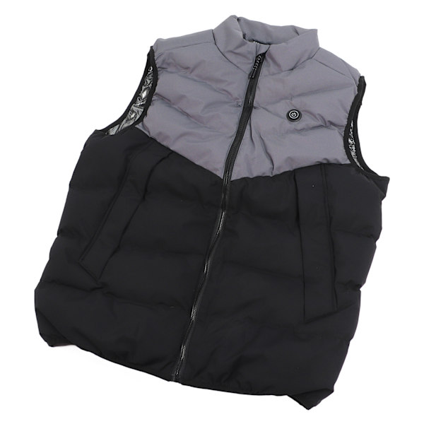USB Uppvärmd Väst - Winter Warm Grey - 2XL