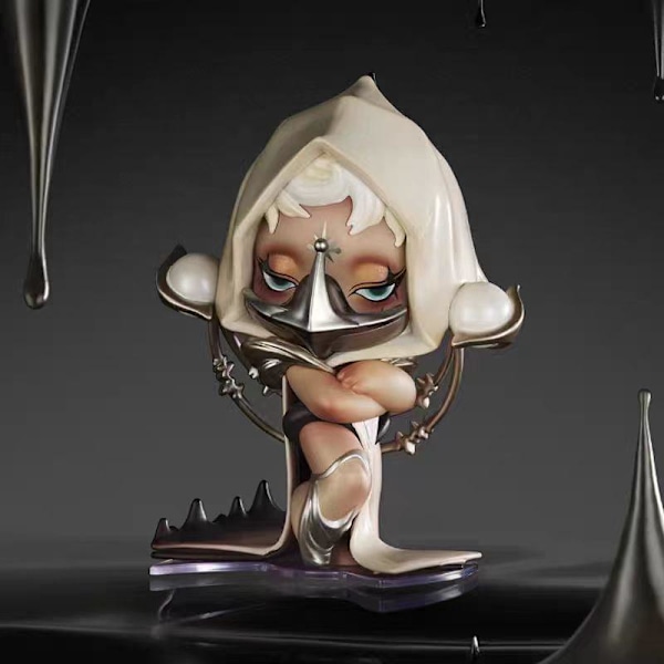 POP MART SKULLPANDA Voice Series Rörlig Docka Blind Box Heminredning Gåva 2