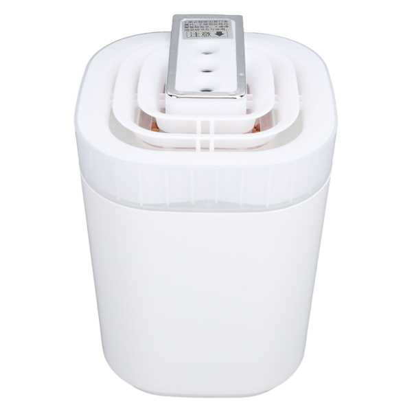Moon White Portable Mini Luftfuktare med stor kapacitet för hemmets sovrum - Desktop RGB Ambient Light