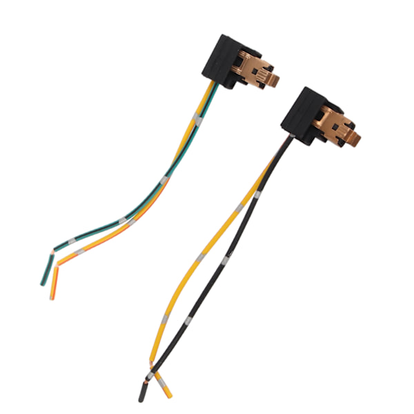 2 stk. Forlygtepære Fatning Ledningsnet Stik Adapterledning til H1 Pære
