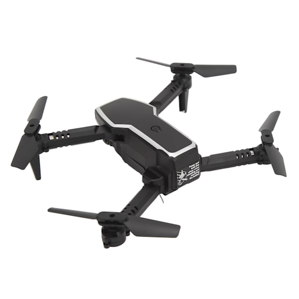 4K HD Foldbar RC Drone med Dobbelt Kamera - Fjernbetjent Quadcopter til luftfotografering, perfekt til børn 14 år og ældre (sort)