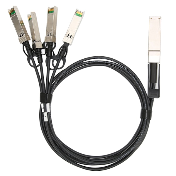 40G QSFP-kabel Hög Hastighet Bra Värmeavledning Högpresterande Kretsar 1M QSFP+ till 4 SFP+ 40G Kabel för Extreme för Entel