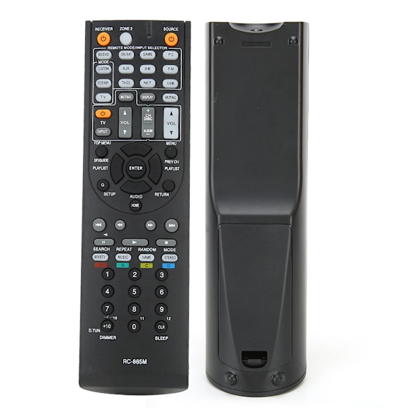 RC-865M Fjernkontroll Erstatning Passer for ONKYO AV Receiver TX NR525 TXNR525
