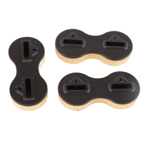 3 st Surfbräda Fin Box Runda Koppar PVC Nio Noll Grader Sida Surfbräda Fenor Pluggar för Surfing Surfbräda