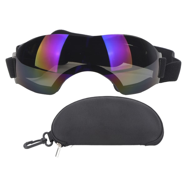Blue Pet Goggles - Justerbar rem, UV-beskyttelse, vindtæt og sandtæt