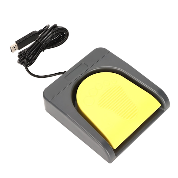 USB Fotpedal USB Enkel Pedal Mekaniskt Tangentbord Kontroller HID Programmerbar Dator Spel Fotpedal