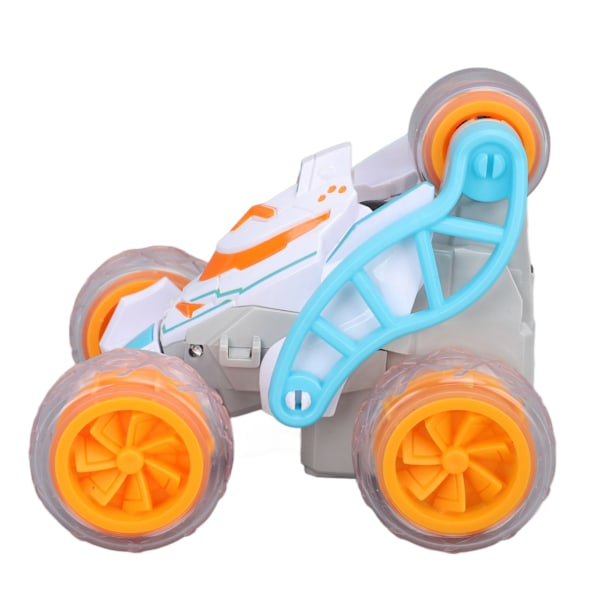 Multifunktionell stuntbilleksak - Fjärrkontroll, Spray, Musik, Belysning - Barnpresent (orange)