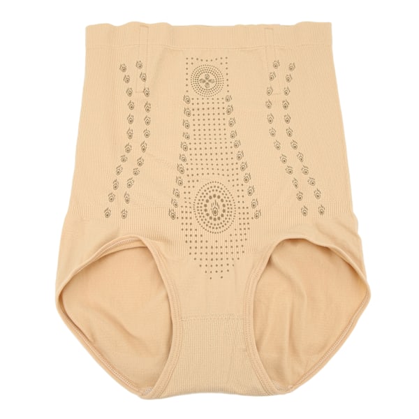 Formgivande Shorts Hög Midja Magkontroll Tätt Underkläder Nylon Kvinnor Höftlyft Underbyxor Hudfärg XXL (för 90-110kg)