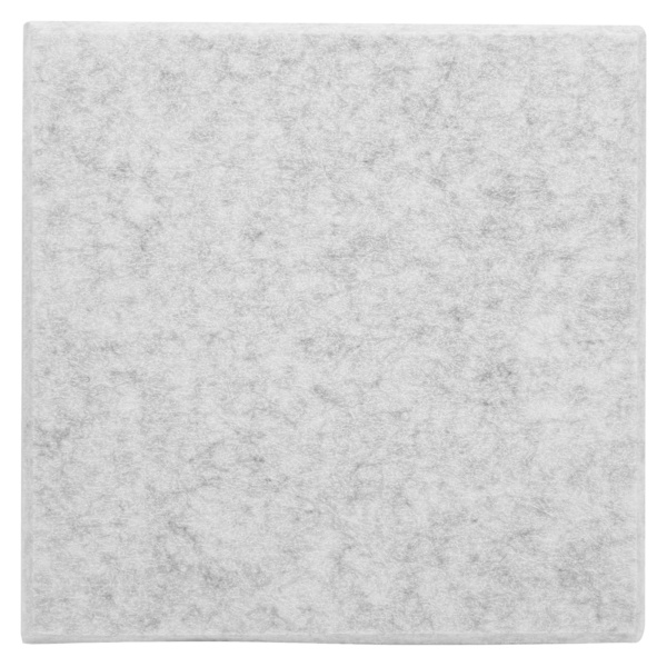 Akustisk polyesterfiber ljudisolerade paneler (6 st, silvergrå)