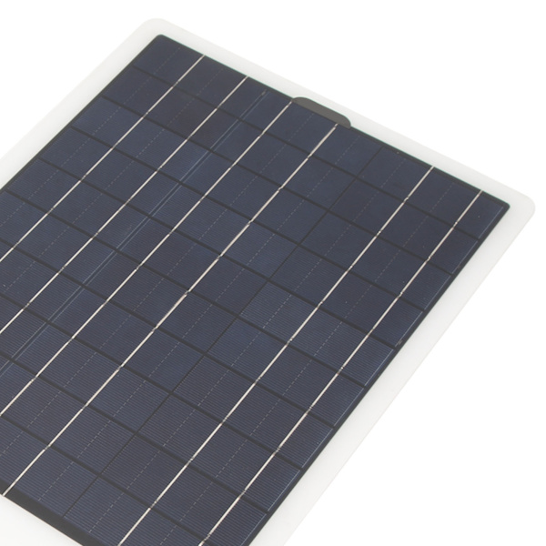 100W polysilikon solpanelskit med 30A MPPT-kontroller - Dubbel USB-port för husbilscampare