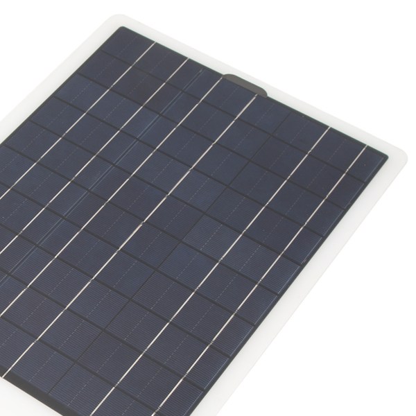 100W polysilisium solcellepanelsett med 30A MPPT-kontroller - Dobbel USB-port for bobilcampere
