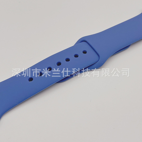 Klockarmband för Apple Watch iWatch 38/40/41/42mm-S10 utökad storlek ML kod 34 porslinsblå