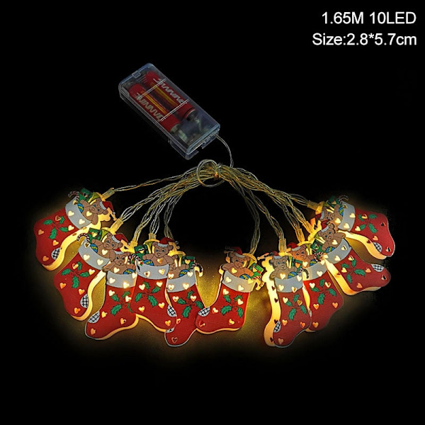 165cm Juldekoration LED Ljus Ornament Plast Jultomte Julgran Snögubbe Ljusslinga Självlysande Juldekoration Xmas Tree LED