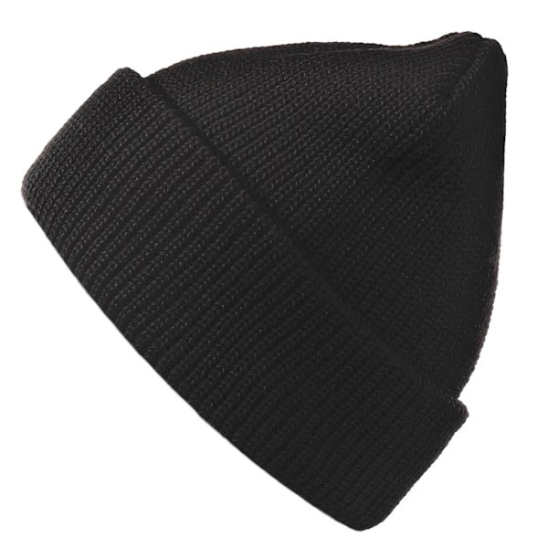 Strikket Vinter Uldhue Akrylfiber Herre- og Dame Let Board Hue Udendørs Hold Varmen Melon Skræl Vinterhue Red Average size