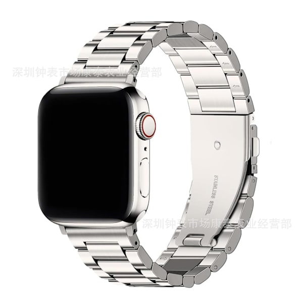 Klockarmband för Apple Watch iWatch 42/44/45/49mm Starlight