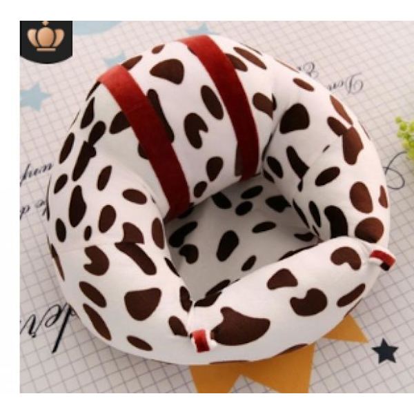 Ny Børn Baby Støttesæde Sidde Op Blød Stol Pude Sofa Plys Pude Legetøj Sækkestol Like the picture Leopard print