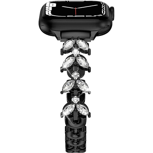 Klockarmband för Apple Watch iWatch 38/40/41MM Universal Svart