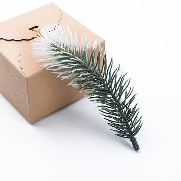 10/20 Stykker Plast Furu Nåler Hjem Dekor Tilbehør Julekrans Materiale Scrapbooking Bryllup Kunstige Planter 10 Pieces 12cm