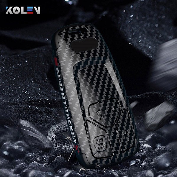 ABS Kolfiberstil Bilnyckelfodral Skal Fob För A3 A4 A5 C5 C6 8P 8L B6 B7 B8 Q3 Q5 Q7 A6 A7 4M 8S B9 A8 Q8 C8 TT B set 3