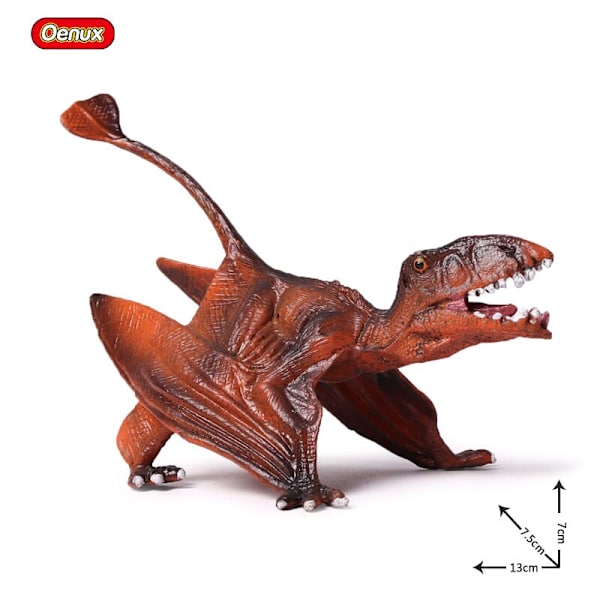 Oenux Mini Jurassic Stegosaurus Saichania Kiinteä PVC Dinosaurusten Maailma Eläinmalli Toimintahahmot Keräilylelu Lapsille dinosaur model23