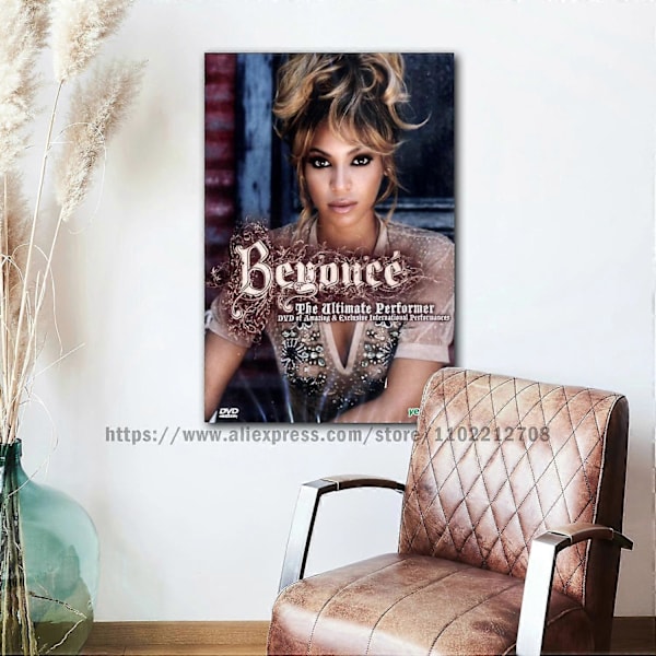 Beyonce plakat dekorativt lærred 24x36 plakat værelse bar cafe dekoration gave print kunst vægkunst Style-20 40x60cm Uden Ramme Style-20 40x60cm No Frame