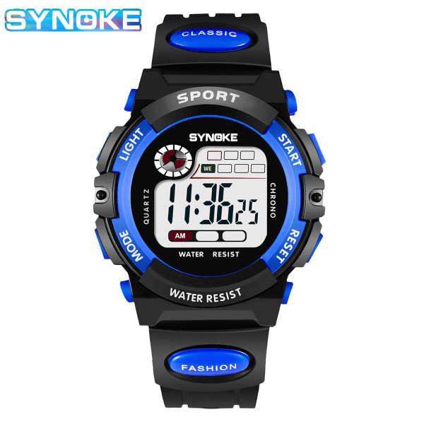 Elektronisk barnklocka Sport Vattentät Pojkar och Flickor Student Elektronisk Klocka 99269 large blue
