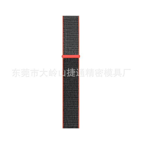 Klockarmband för Apple Watch iWatch 38/40/41/ S1042mm Röd och svart