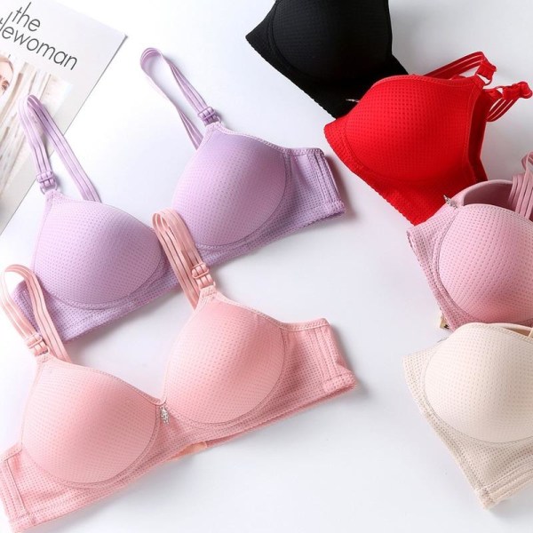 Undertøj Simpel BH Damer Sexet Undertøj B C Cup Pink 95B