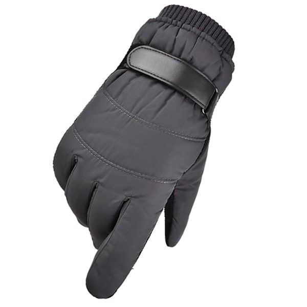 Justerbara Bomulls Handskar för Män och Kvinnor Vinter Utomhus Vindtäta Handskar för Alla Skidåkning Ridning Håller Värmen Klättring Utomhus Unisex Vantar 2 Free Size