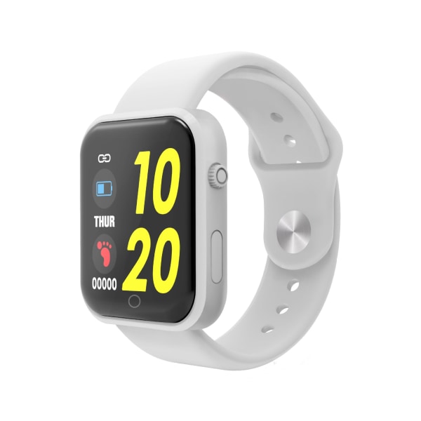 Smart armband Sportdetektering Puls Blodtryck Bluetooth Klocka Watch Meddelande Blue