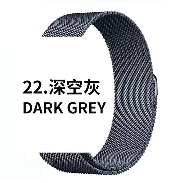 Klockarmband för Apple Watch iWatch för 1-9 38/40/41mm 10:e generationen 42mm 2. Djupt rymdgrå