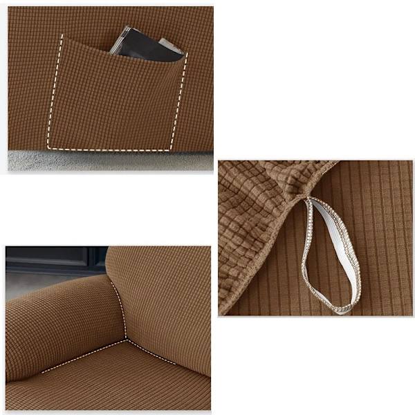 Polar Fleece -lepotuolinpäällinen, jaettu rento all-inclusive Lazy Boy -tuolinpäällinen, lepotuoli, yhden hengen sohvanpäälliset, nojatuolinpäälliset A10 Recliner Cover