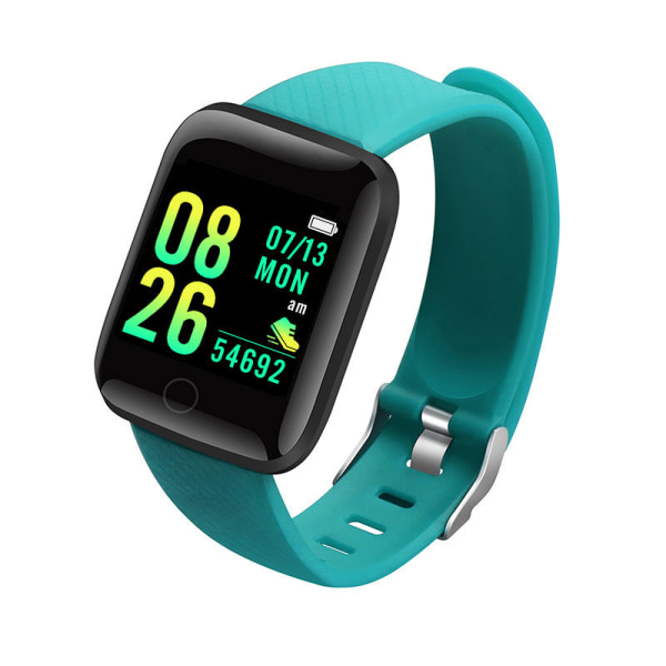 Smart Band og Ur Bluetooth Skridttælling Puls Student D13 1.44 Skærm Sport Black