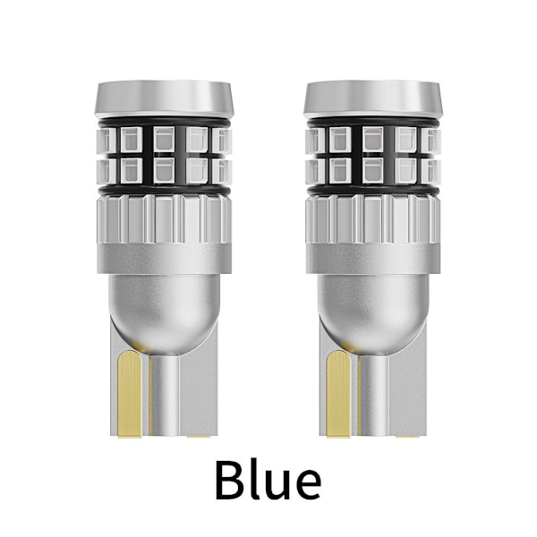10st 12V 24V LED T10 W5W 194 168 Bil Lastbil Signallampor Canbus 2016SMD Inget Fel Sido Parkerings DRL Lampor Kupol Läslampa Diod Red